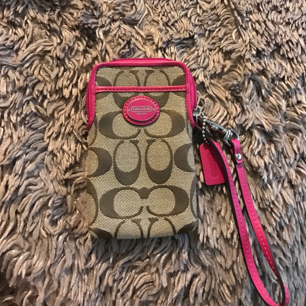 Coach wristlet