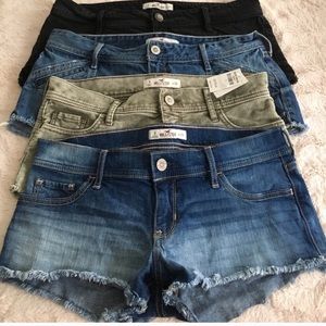 Hollister Distressed Shorts