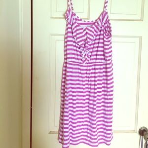 Lilly Pulitzer 'Callista' Ruffled Stripped Dress