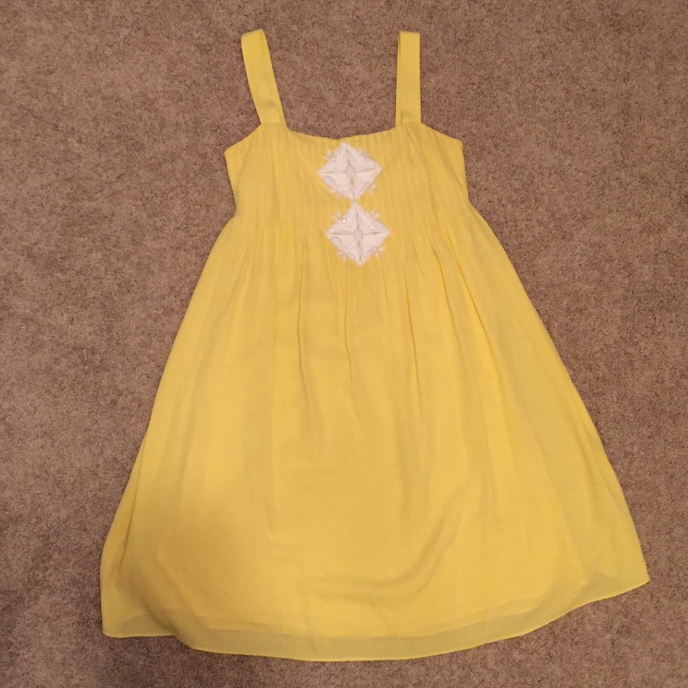 Beth Bowley yellow silk dress
