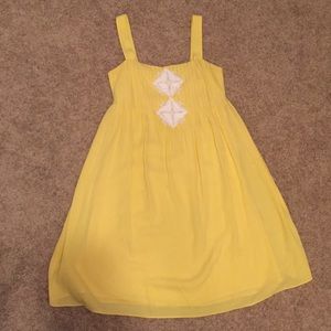 Beth Bowley yellow silk dress