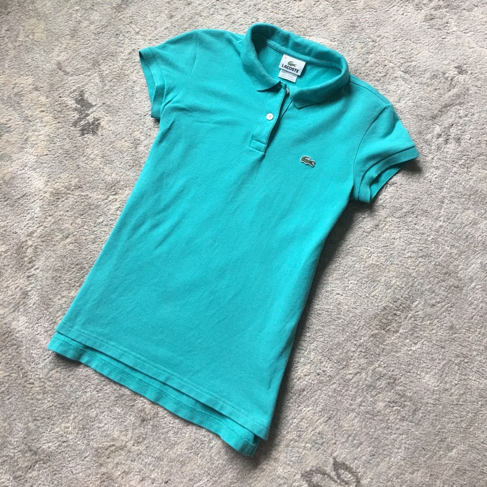 Lacoste short sleeve polo shirt. Sz 36 (S)