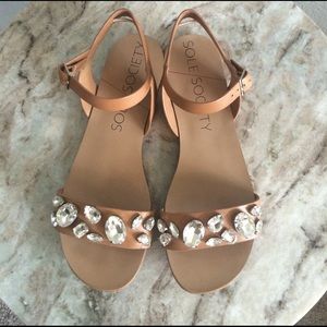Sole Society brown sandals