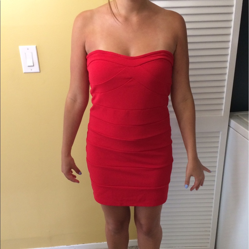 Sexy Red Bandage Dress!!
