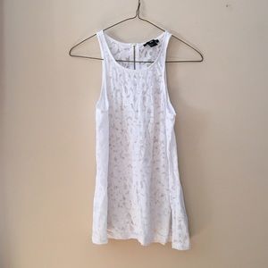 H&M white tank top size XS