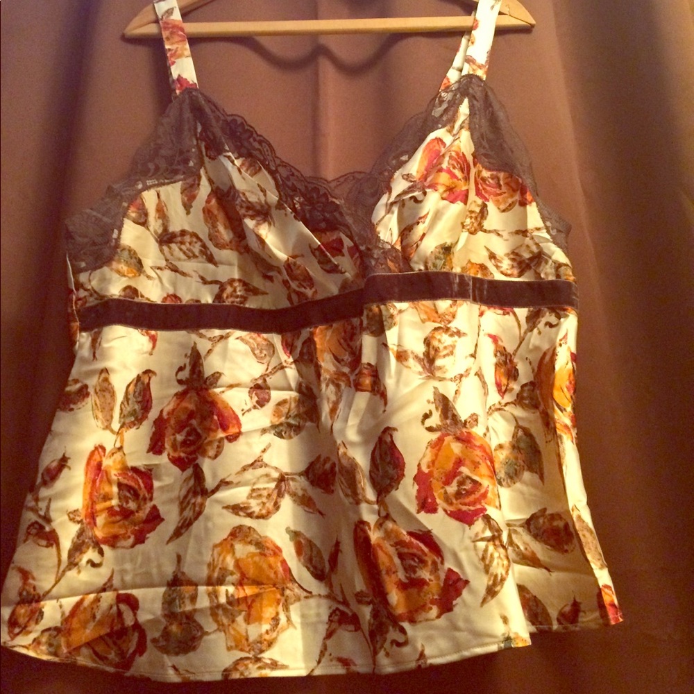 Silky Cross Bodice Blouse