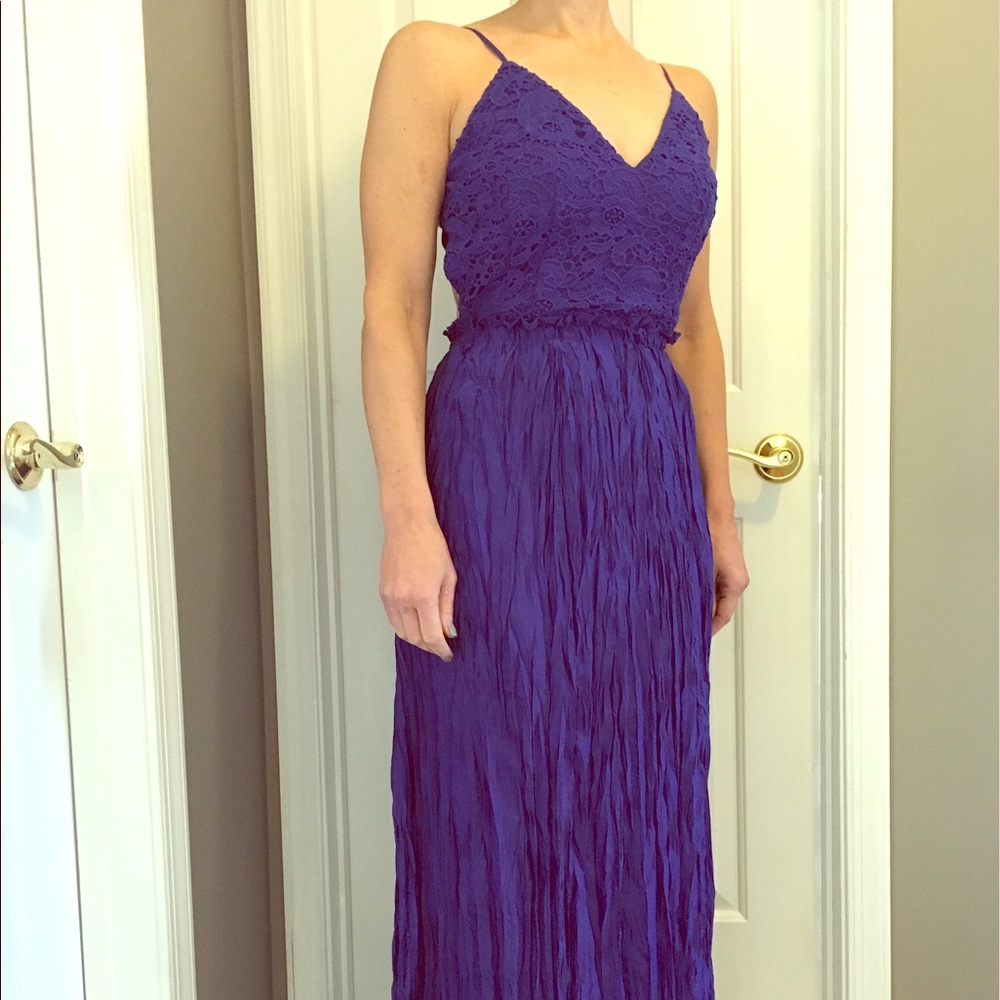 Royal Blue long dress
