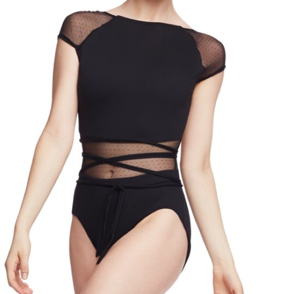 Capezio Open Back Wrap Leotard