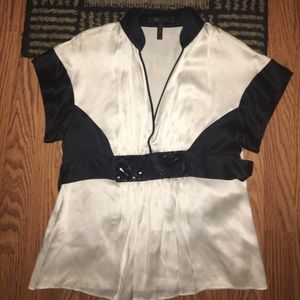 BCBGMAXAZRIA SILK BLOUSE