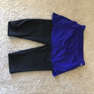 Running skirt with built-in pants
