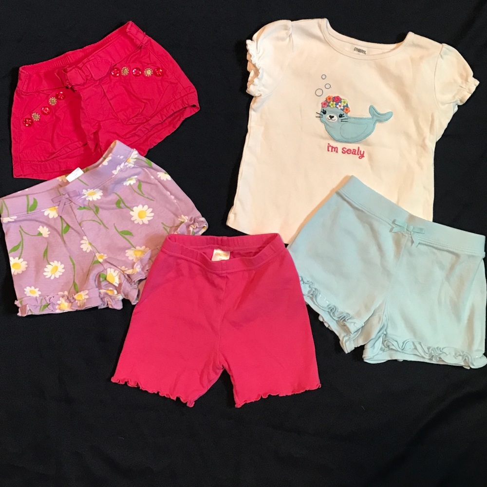 Gymboree 5 Piece girls summer lot 18-24