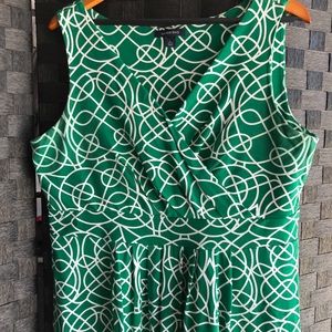 Lands'end Beautiful green dress!