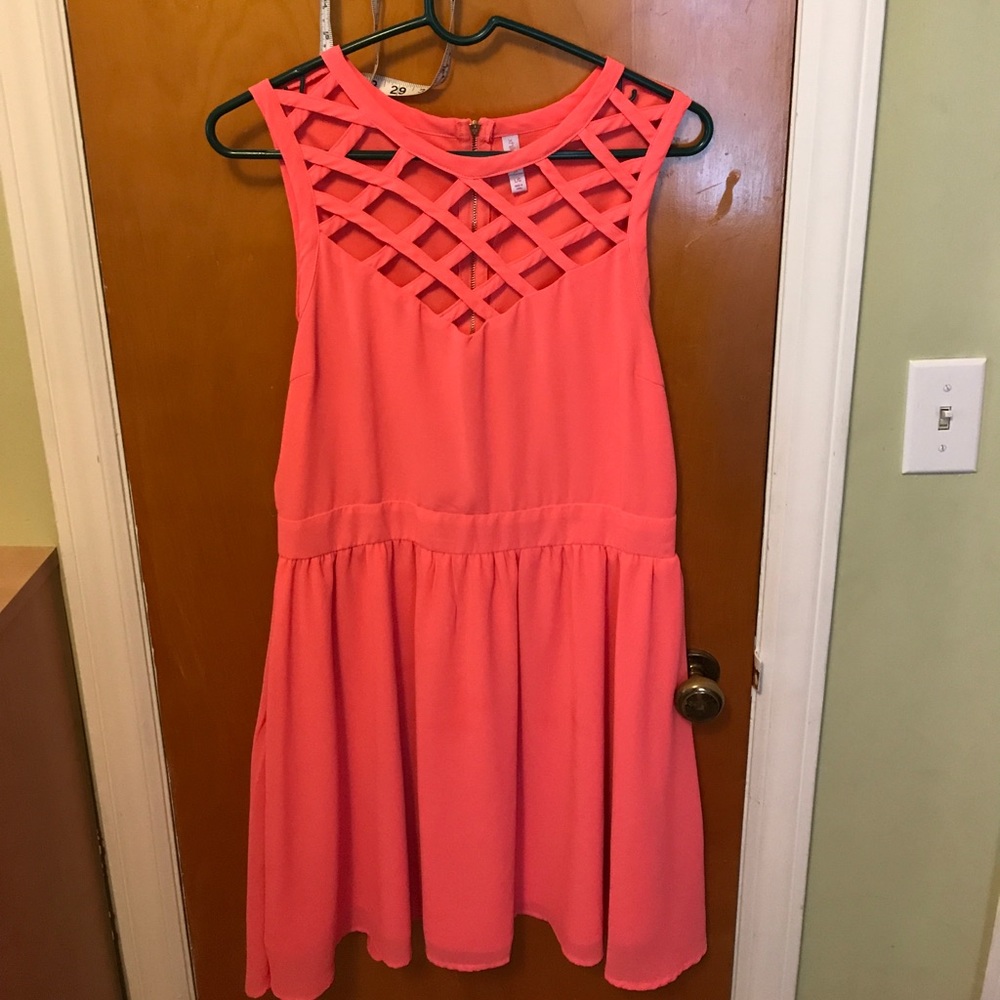 Bright Pink Xhilaration (Target Brand) Dress