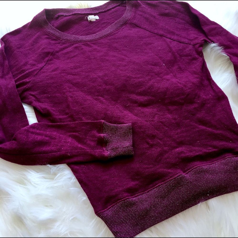 Aerie Sparkle Crew Sweater