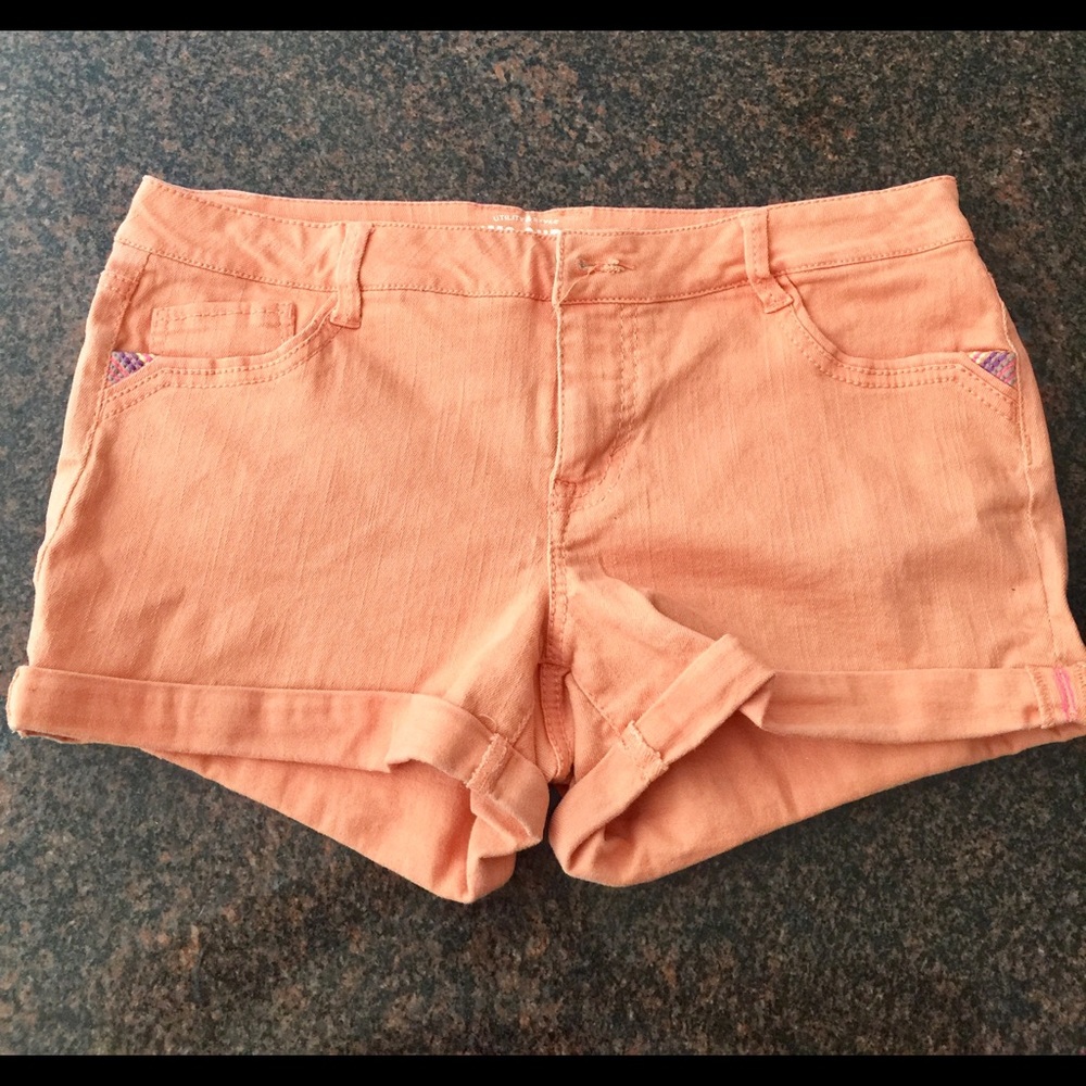 🍑Orange DENIM 🍊OP shorts