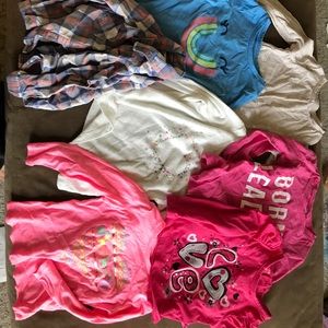 Girls 2T long sleeve shirt lot