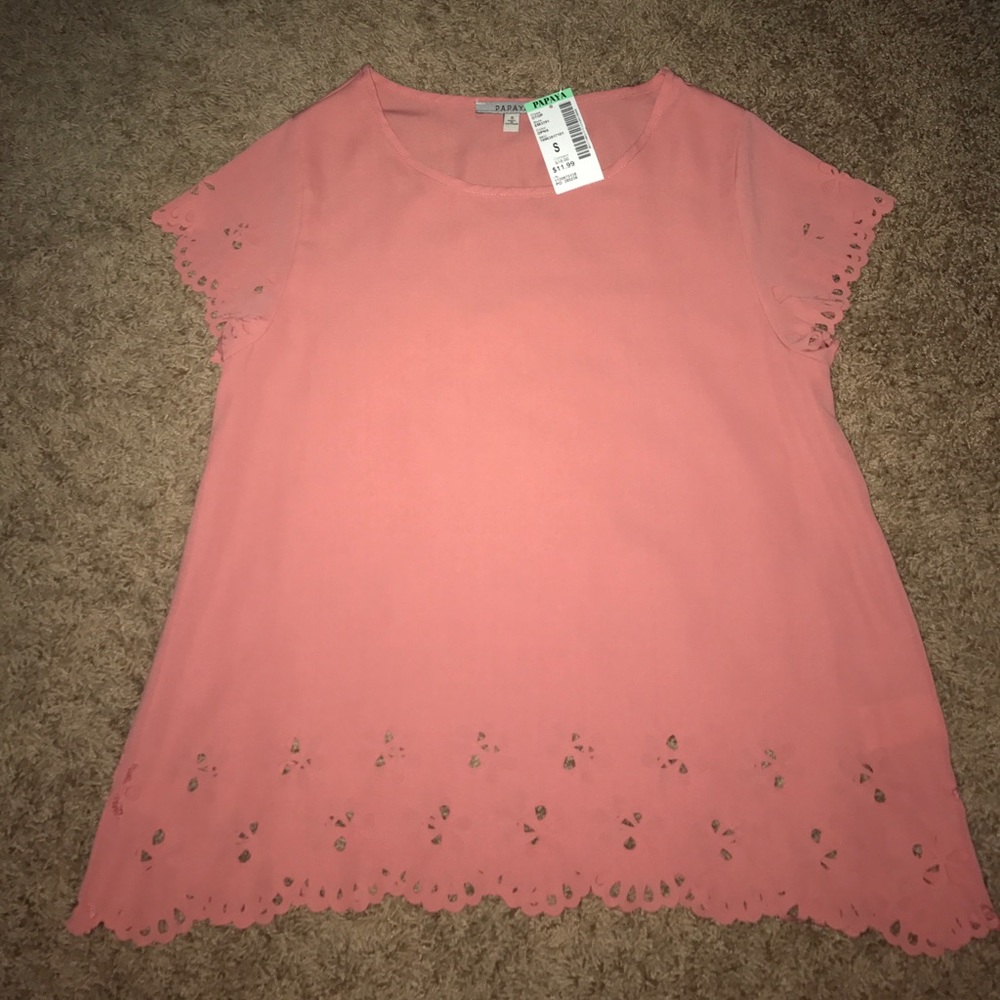 NWT Peach colored top! ❤️❤️❤️❤️