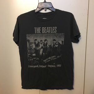 vintage beatles band t shirt