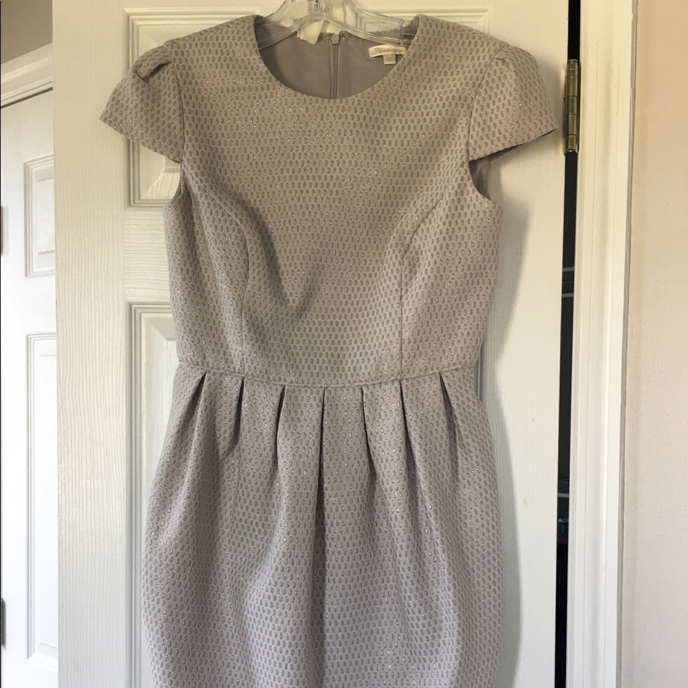 Shoshanna silver dress