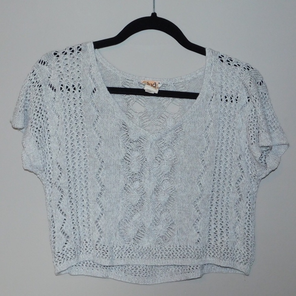 Mudd Knit Crop Top