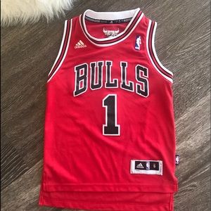 Authentic Rose Bulls Jersey