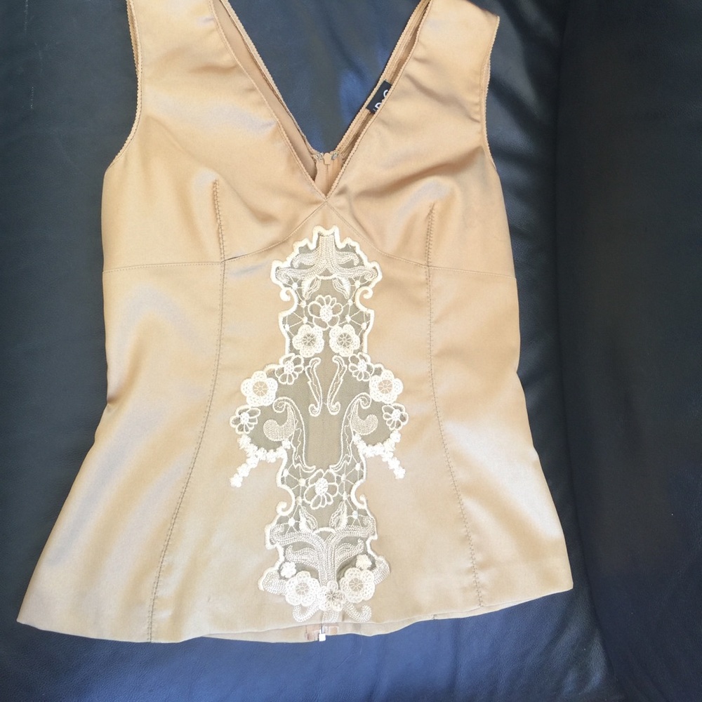 D&G Dolce & Gabbana Gold Top