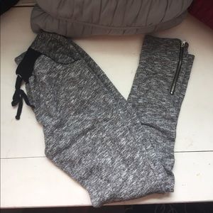 Grey speckled joggers