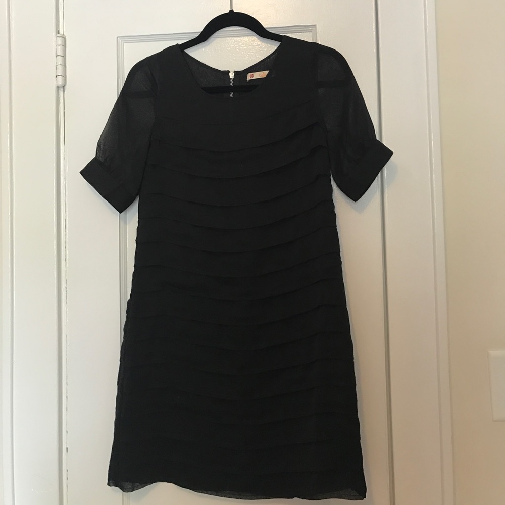 black Tulle dress