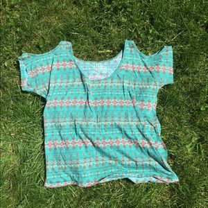 Lilu Cold Shoulder Top