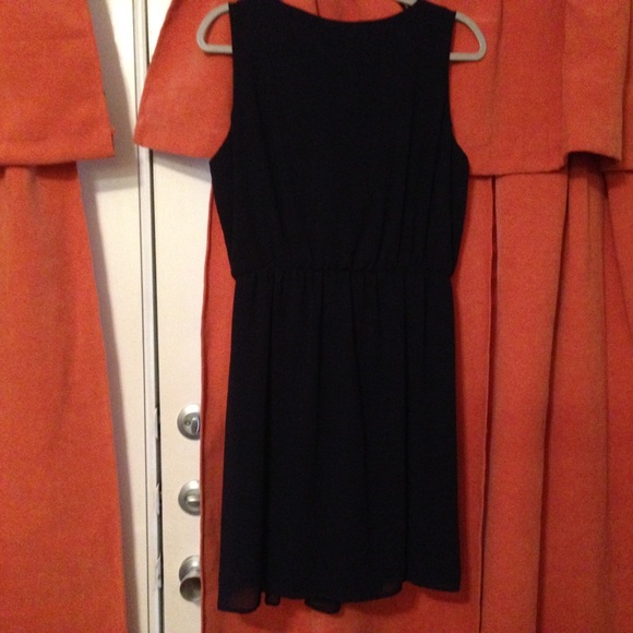 Emma Michele Navy Blue Mid drift dress - Picture 6 of 8