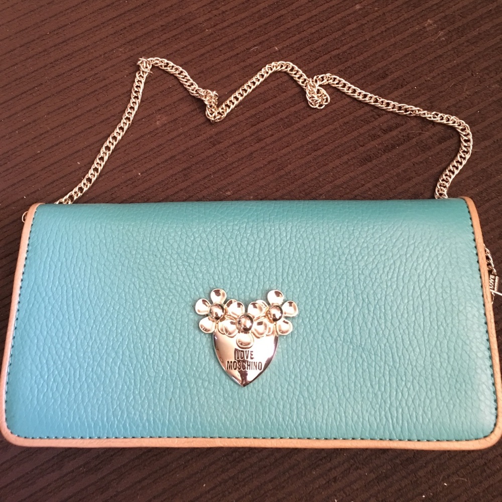 Authentic Love Moschino clutch