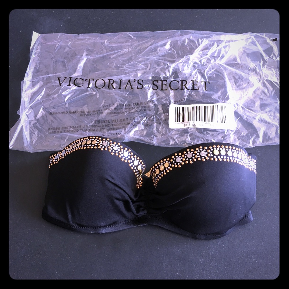 Strapless VS bikini top