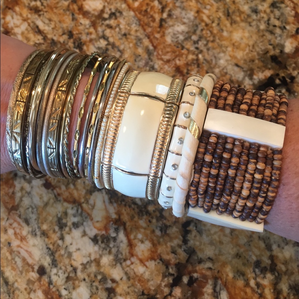 Large Bundle of Bracelets