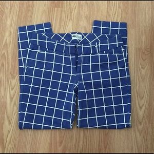 Cute and stretchy blue pixie pants!