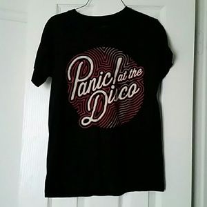 Hot topic panic at the disco tshirt