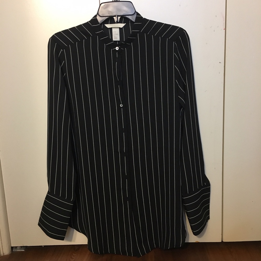 pajama button down blouse