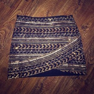 GB SEQUIN SKIRT