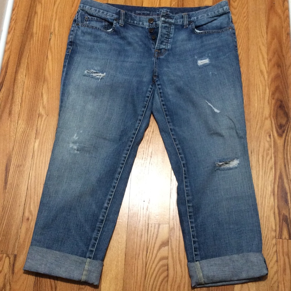 Loft Boyfriend Jeans size 12
