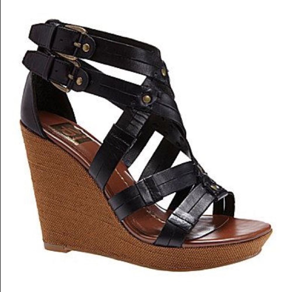 Dolce Vita leather wedges