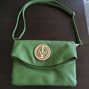 New Beautiful Scottish Hunter Green Purse