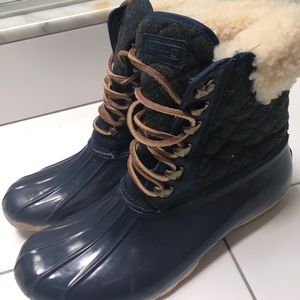 Sperry for J Crew weather boots