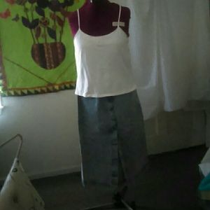Jean skirt w/top