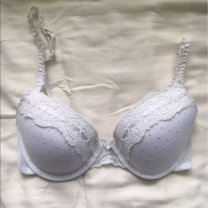 🖤💕White Lace push-up Bra