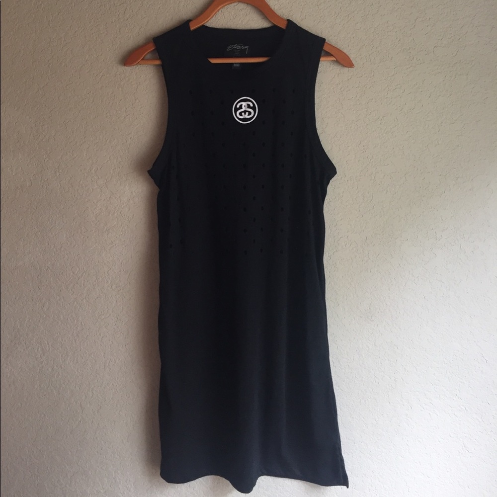 Black Stussy dress NEVER WORN!