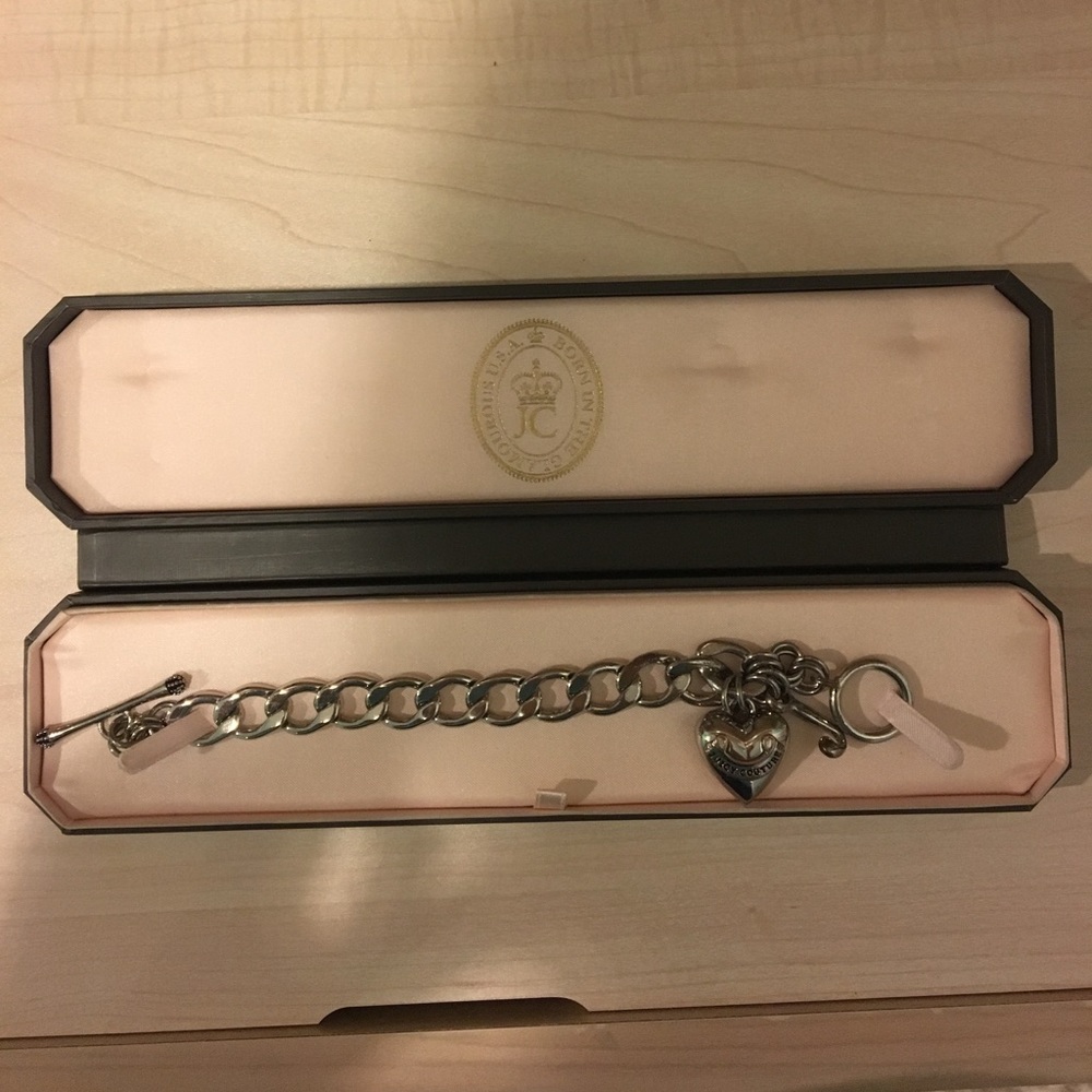 Juicy couture heart bracelet