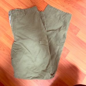 Hunter Green Banana Republic Slim Pants