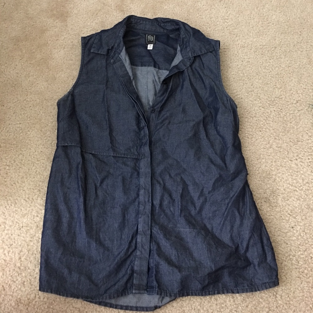 Denim top