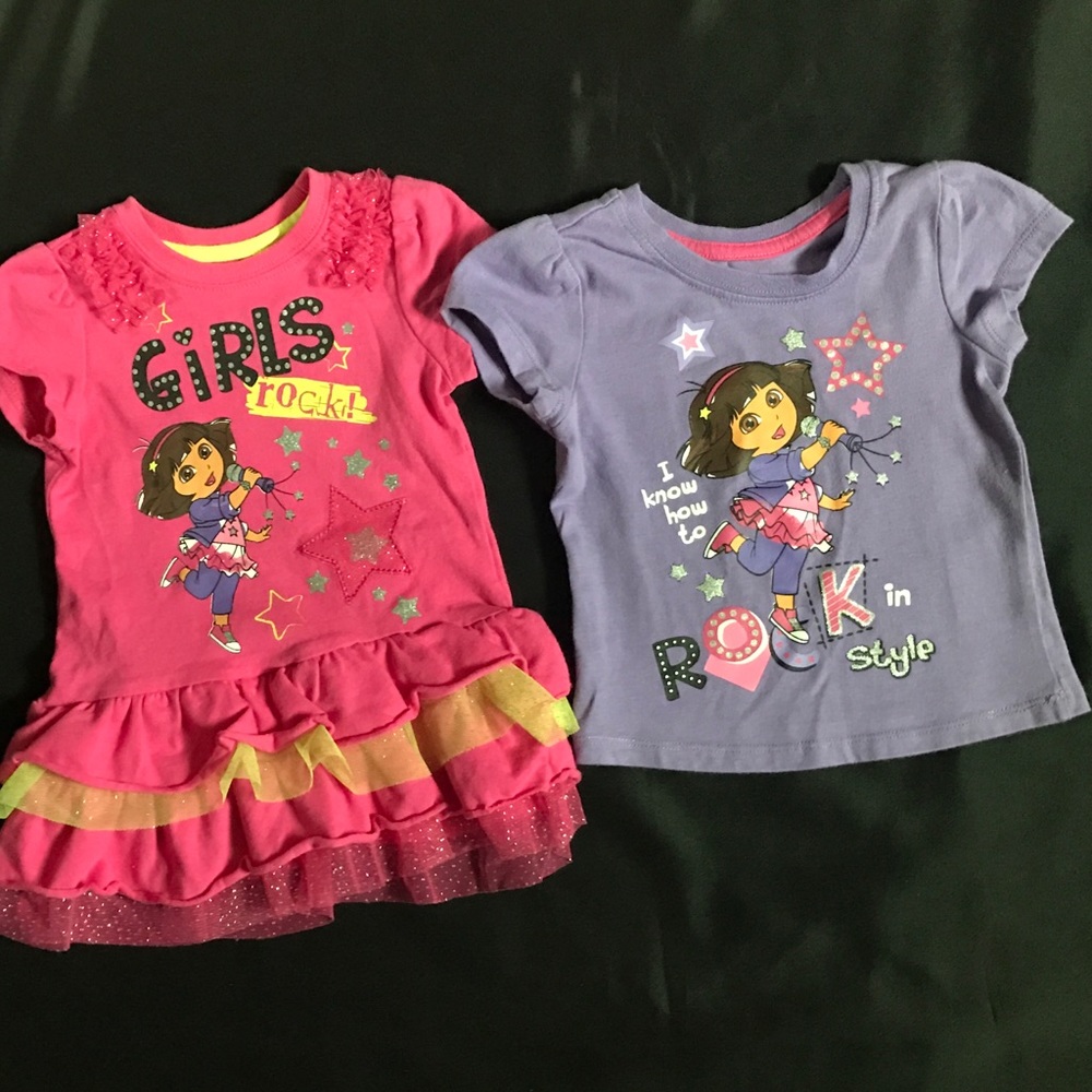 Dora the Explorer girls lot 18 months