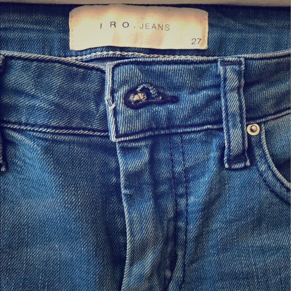 The skinny jean by the French Brand Iro