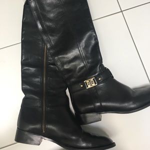 Tory Burch Black Riding boots